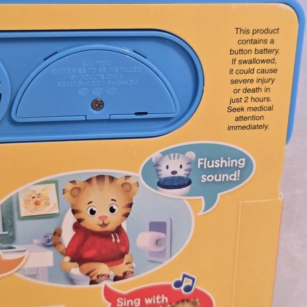 Daniel Tiger's Potty Time! Childrens Toilet Training Sound Book WORKS